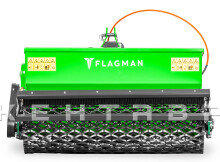 Стоунбурьер с бункером и катком Flagman | Флагман SB125B (1,25 м)