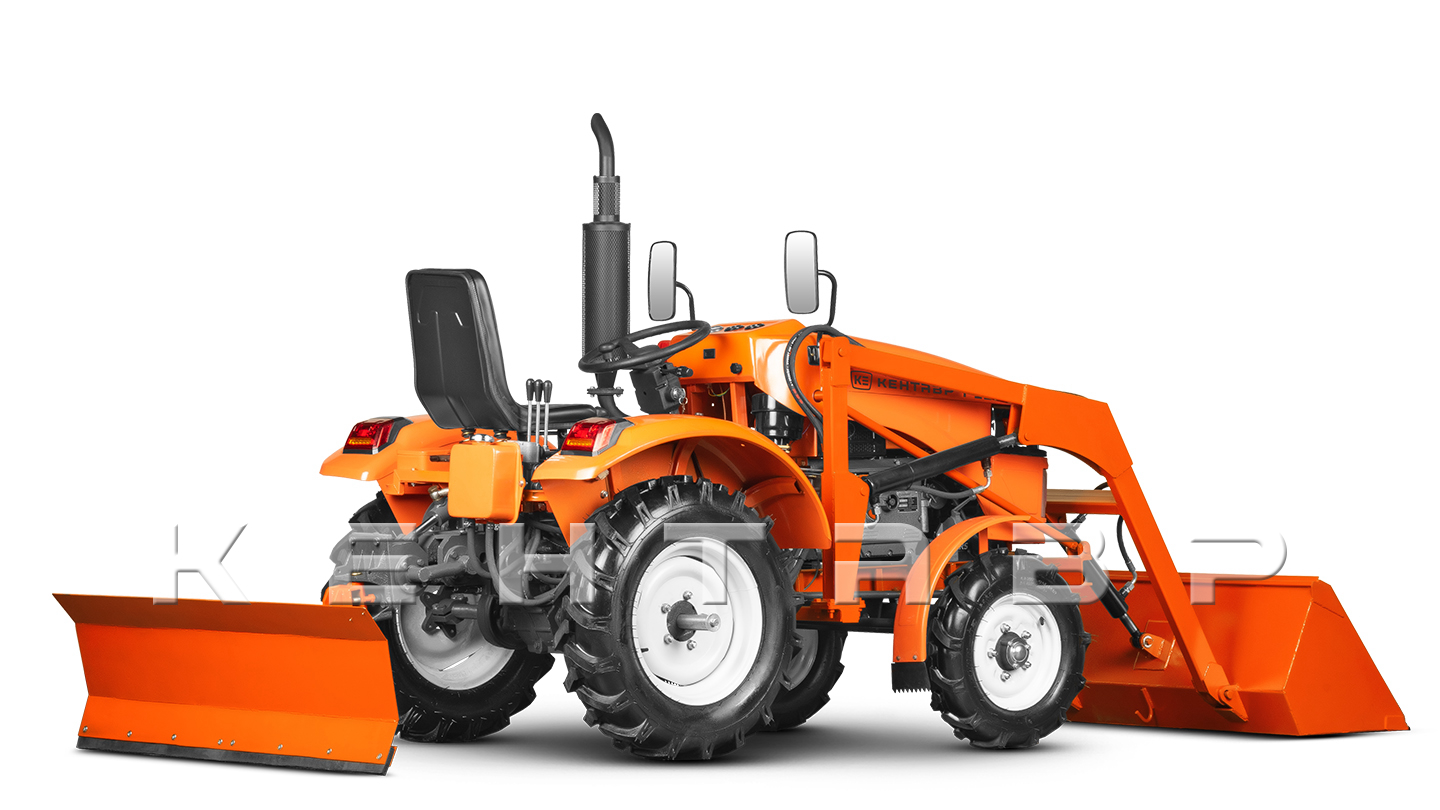 Минитрактор Кентавр Т-5 LITE 6+2 (Toyokawa) STD agri 5,00-12 / 6,50-16 + (погрузчик)