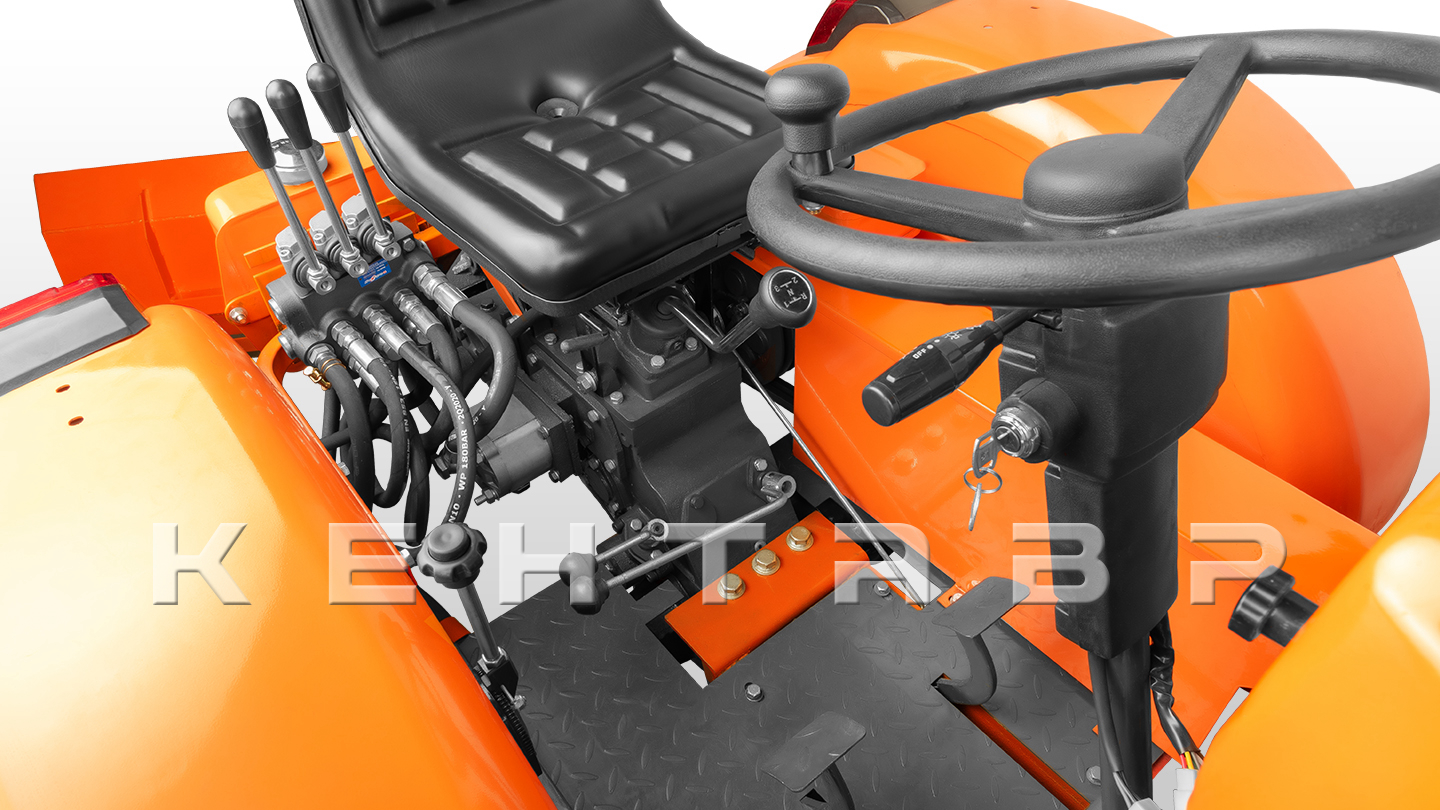 Минитрактор Кентавр Т-5 LITE 6+2 (Toyokawa) STD agri 5,00-12 / 6,50-16 + (погрузчик)