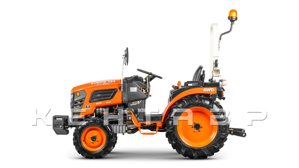 Трактор Кентавр Т-344 MASTER 9+3 (Perkins) STD agri 6,00-12 / 13,6-16 (с ПСМ)