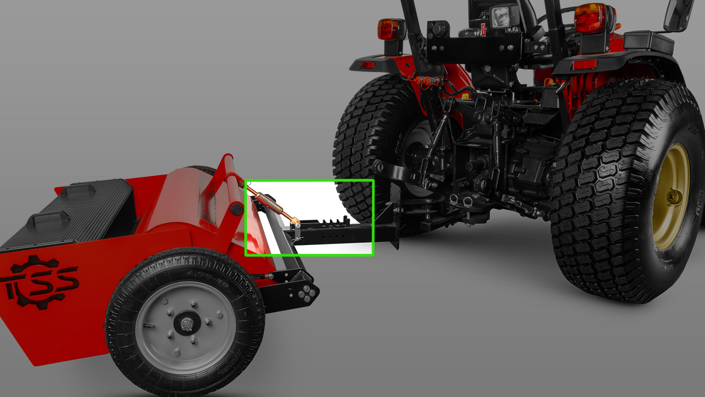 Мусороподборщик TOSS STC — 1000 0
