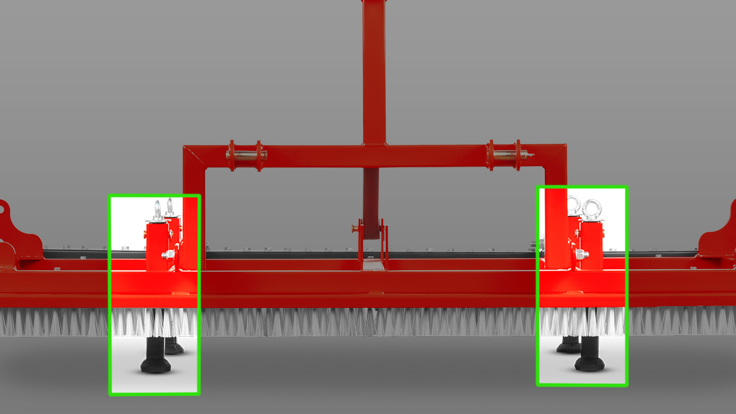 Щетка для газона профессиональная TOSS AS — 3600 0