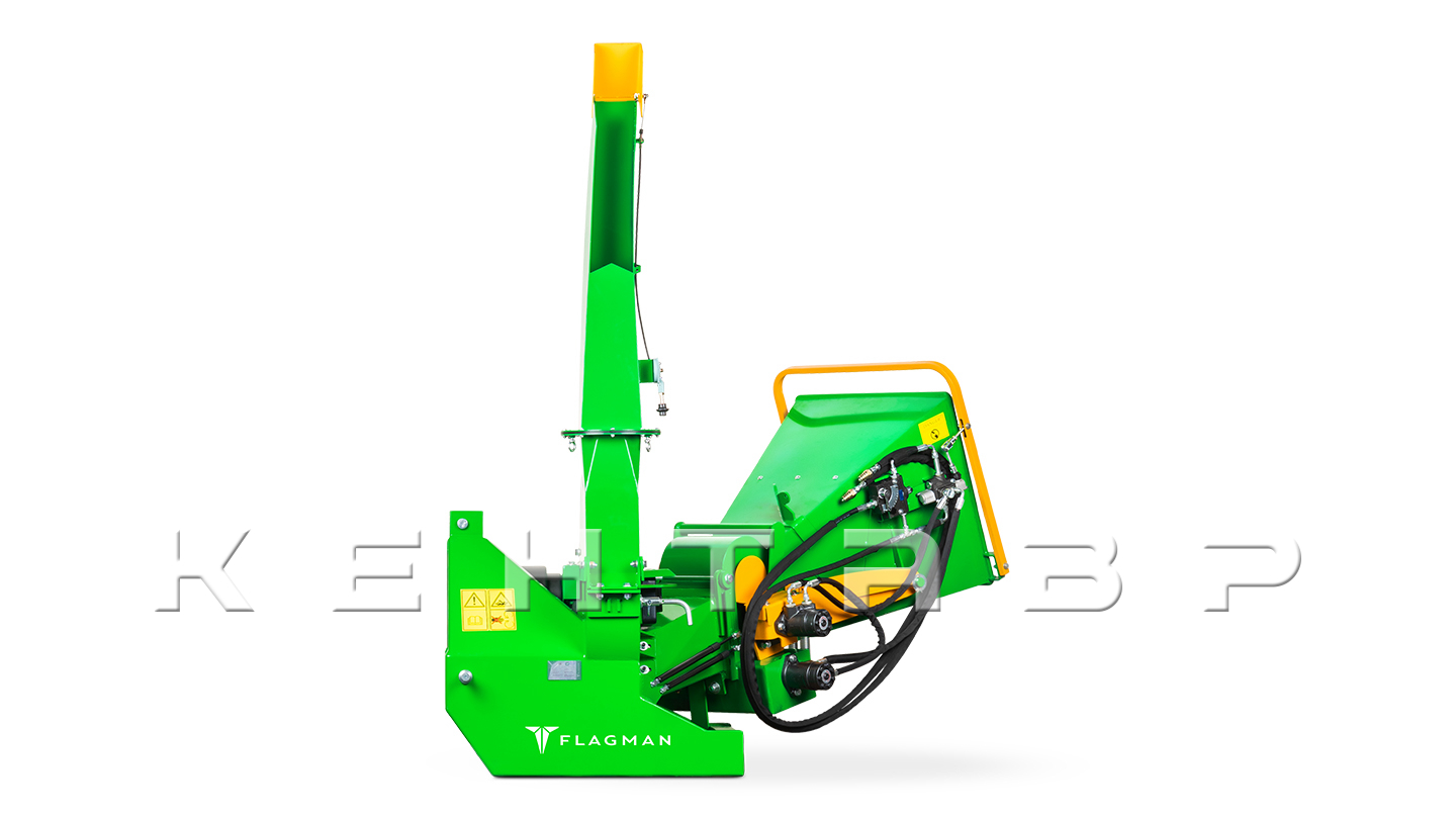 Измельчитель веток коммунальный Flagman | Флагман BX 62 + (кардан 120см/6х6/усиленный/со шпонкой)