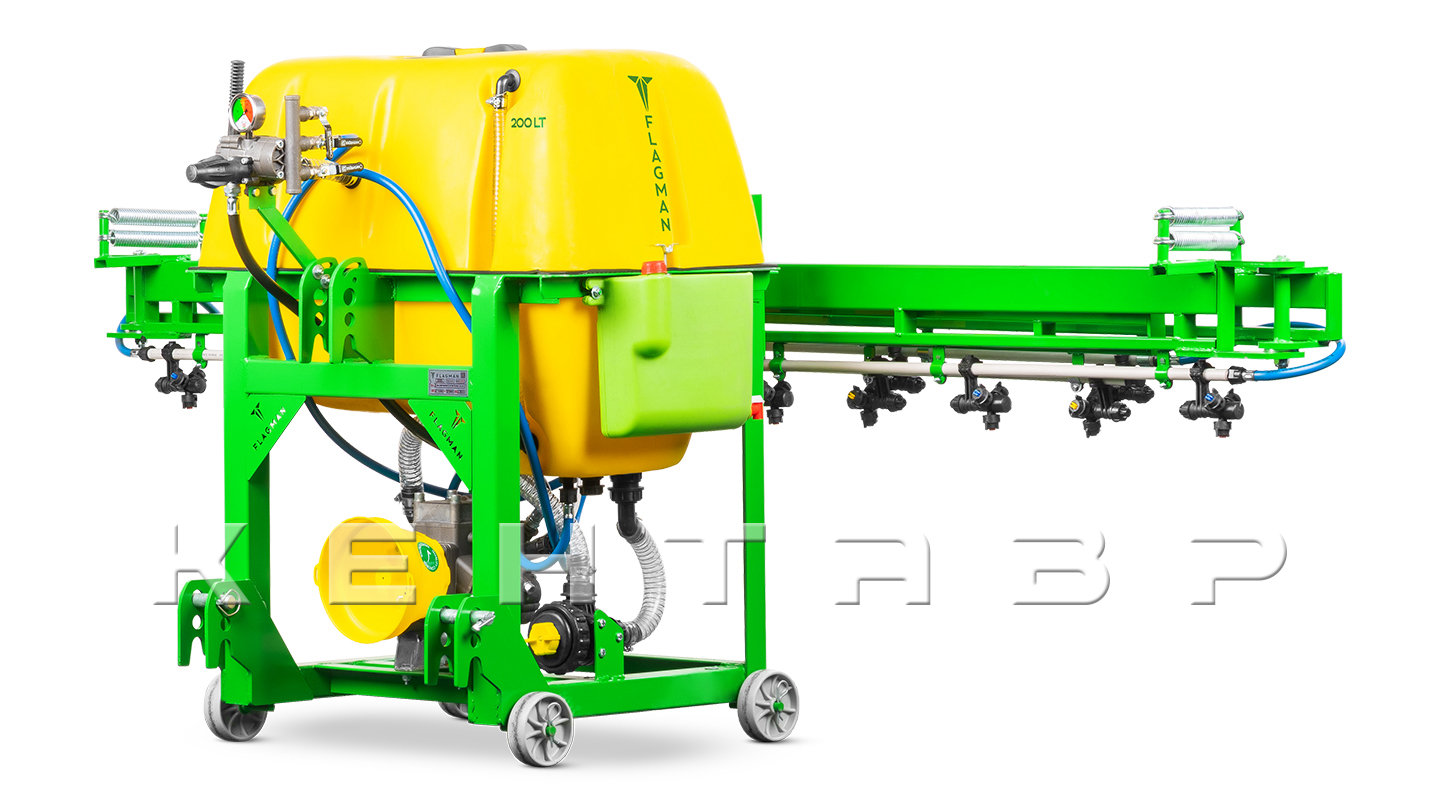 Опрыскиватель полевой навесной Флагман | Flagman P200/1 (200 л) + (кардан 85см/6х6/со сваркой)