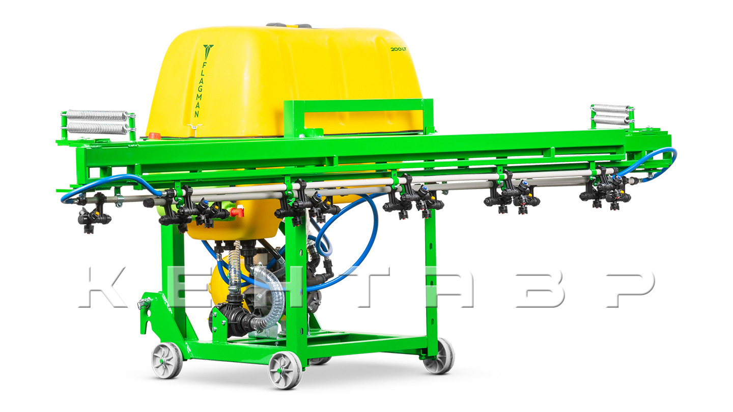 Опрыскиватель полевой навесной Флагман | Flagman P200/1 (200 л) + (кардан 85см/6х6/со сваркой)