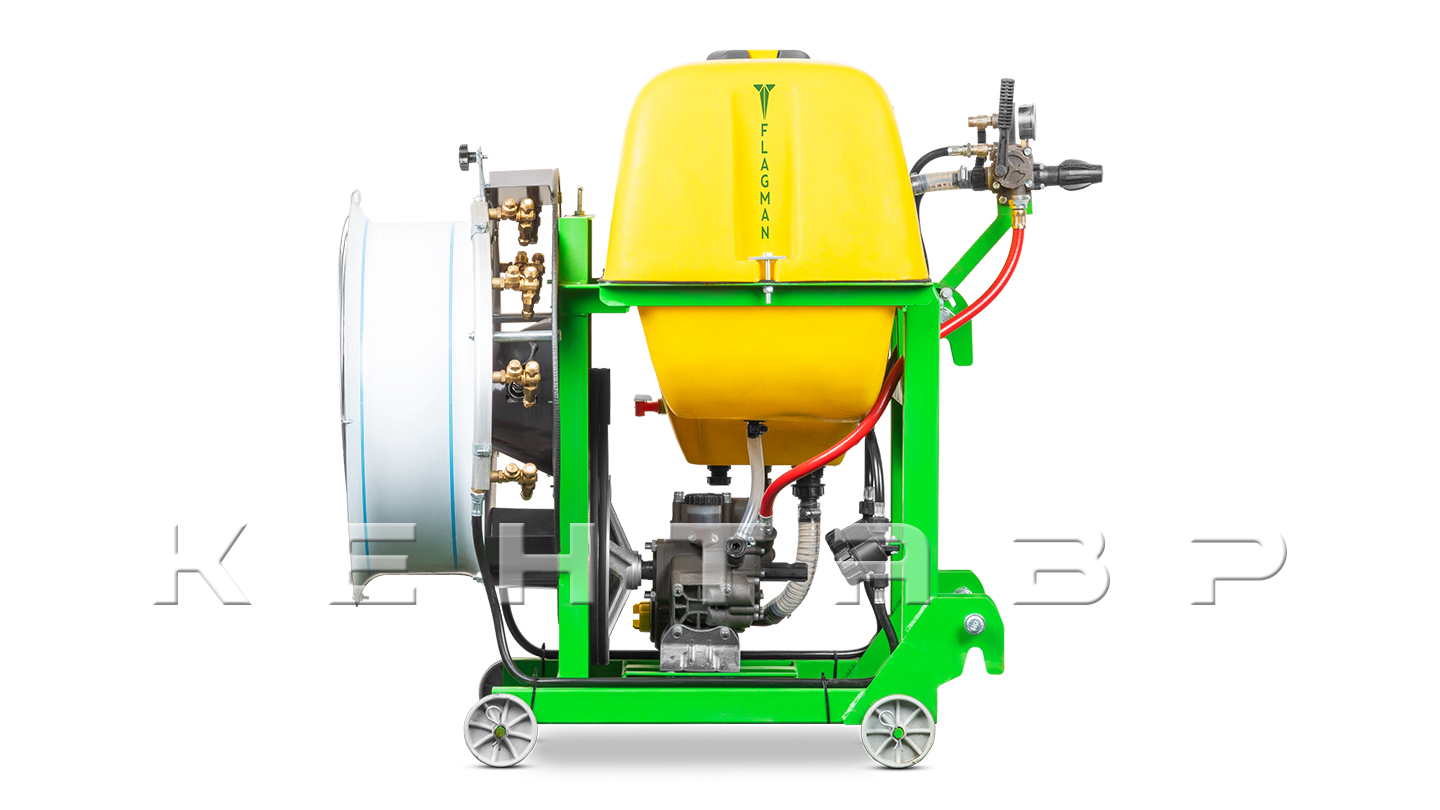 Опрыскиватель садовый вентиляторный Флагман | Flagman S200/1 (200 л) + (кардан 85см/6х6/со сваркой)