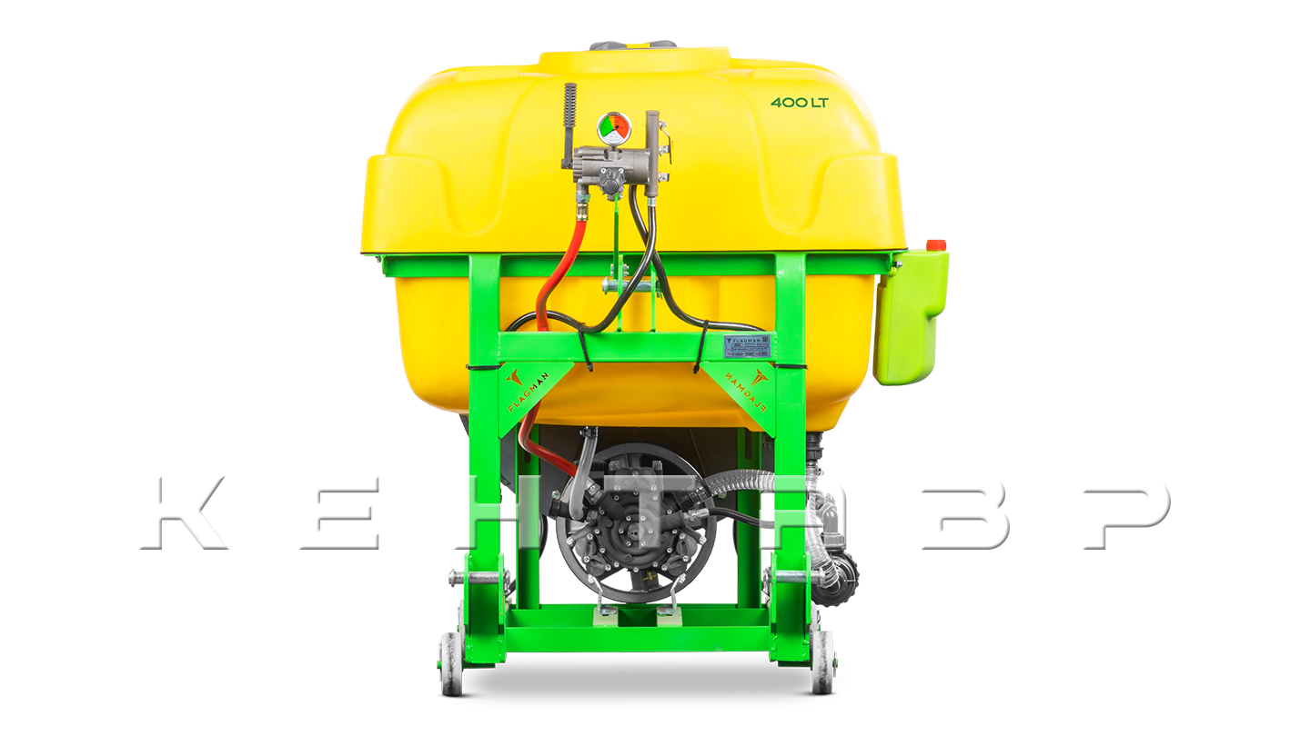 Опрыскиватель садовый вентиляторный Флагман | Flagman S400/1 (400 л) + (кардан 85см/6х6/со сваркой)