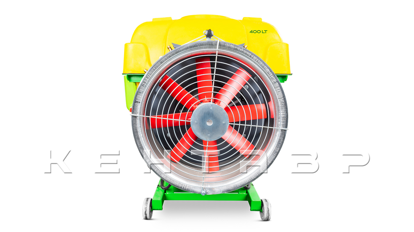 Опрыскиватель садовый вентиляторный Флагман | Flagman S400/1 (400 л) + (кардан 85см/6х6/со сваркой)