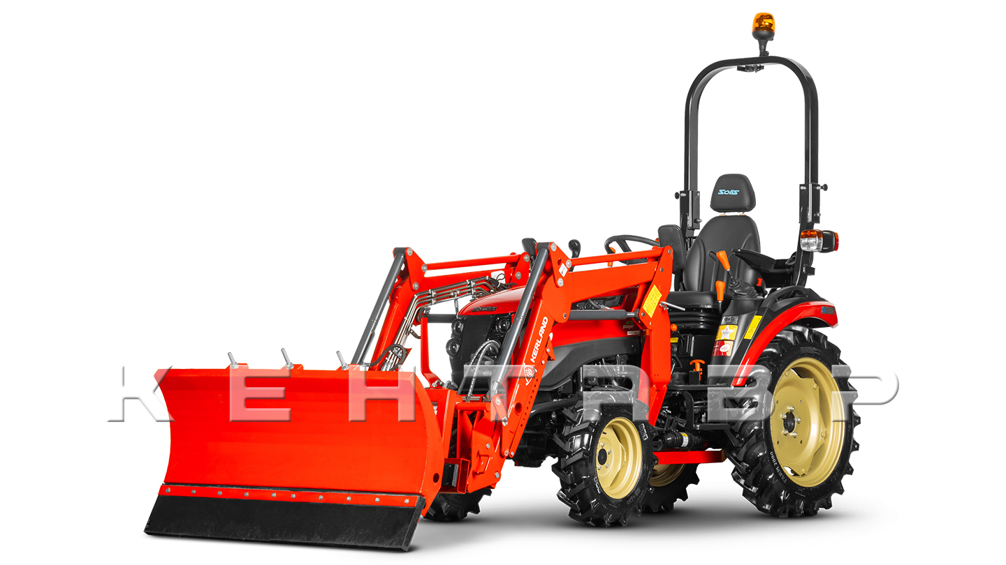 Отвал Kerland | Керланд 2035/3 FP к фронтальному погрузчику с пружинными амор. и гидроповоротом (1,6