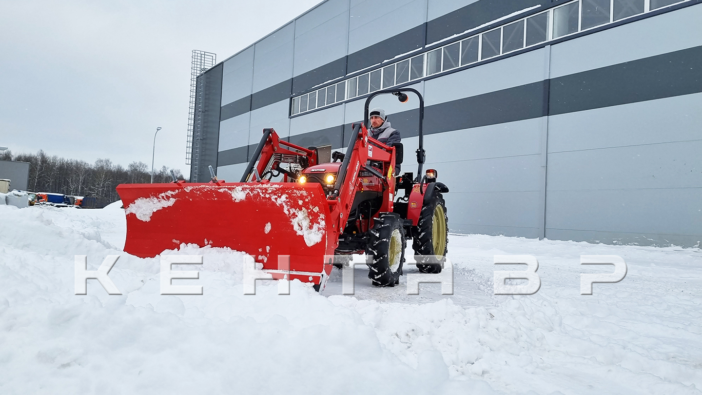 Отвал Kerland | Керланд 2035/3 FP к фронтальному погрузчику с пружинными амор. и гидроповоротом (1,6