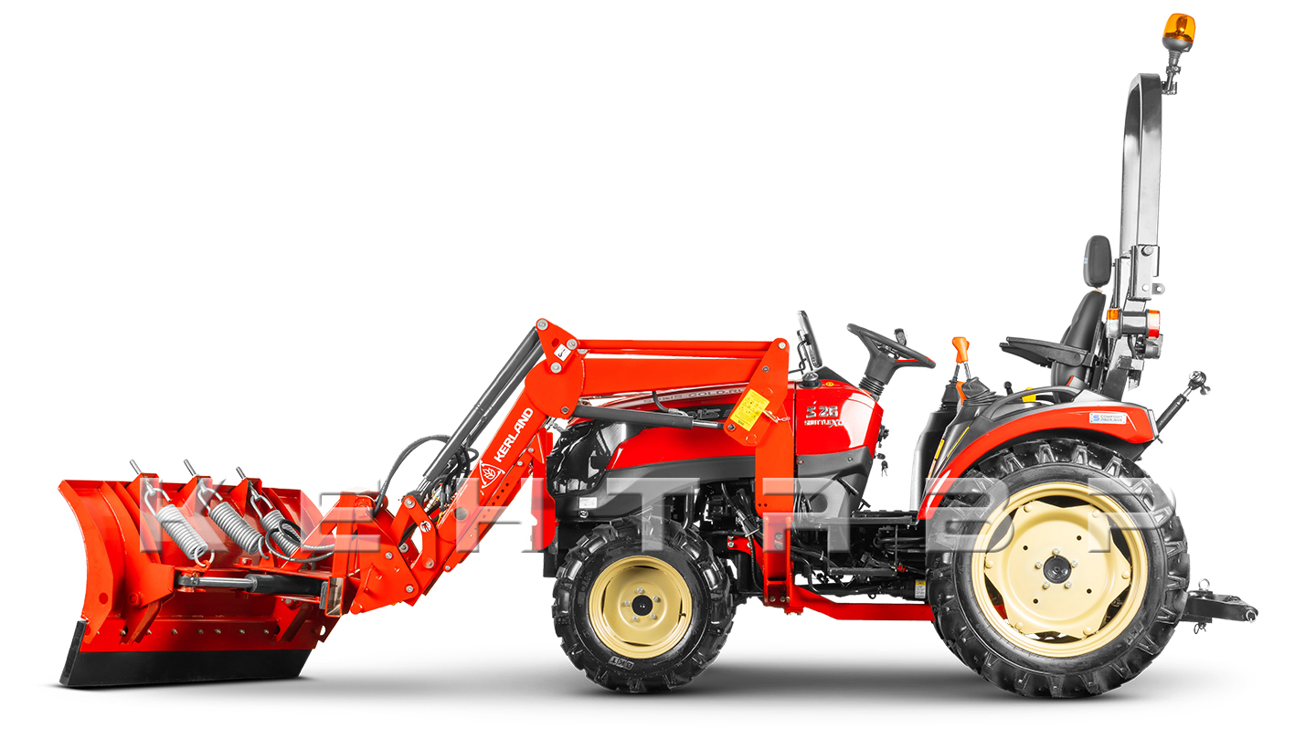 Отвал Kerland | Керланд 2035/3 FP к фронтальному погрузчику с пружинными амор. и гидроповоротом (1,6