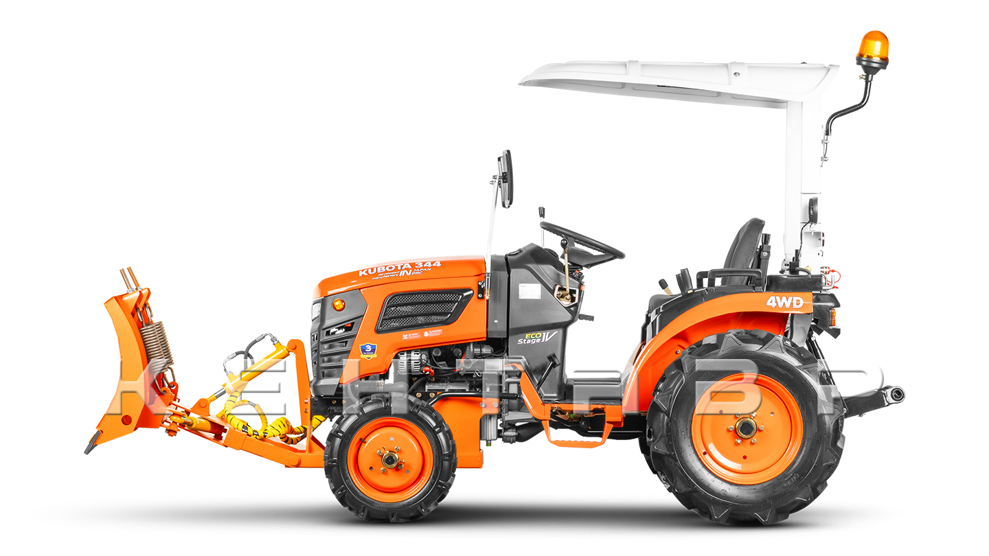 Отвал Flagman | Флагман 2430/1 KE к трактору Кентавр KA 344 с пружинными амор. и гидропов. (1,2 м)