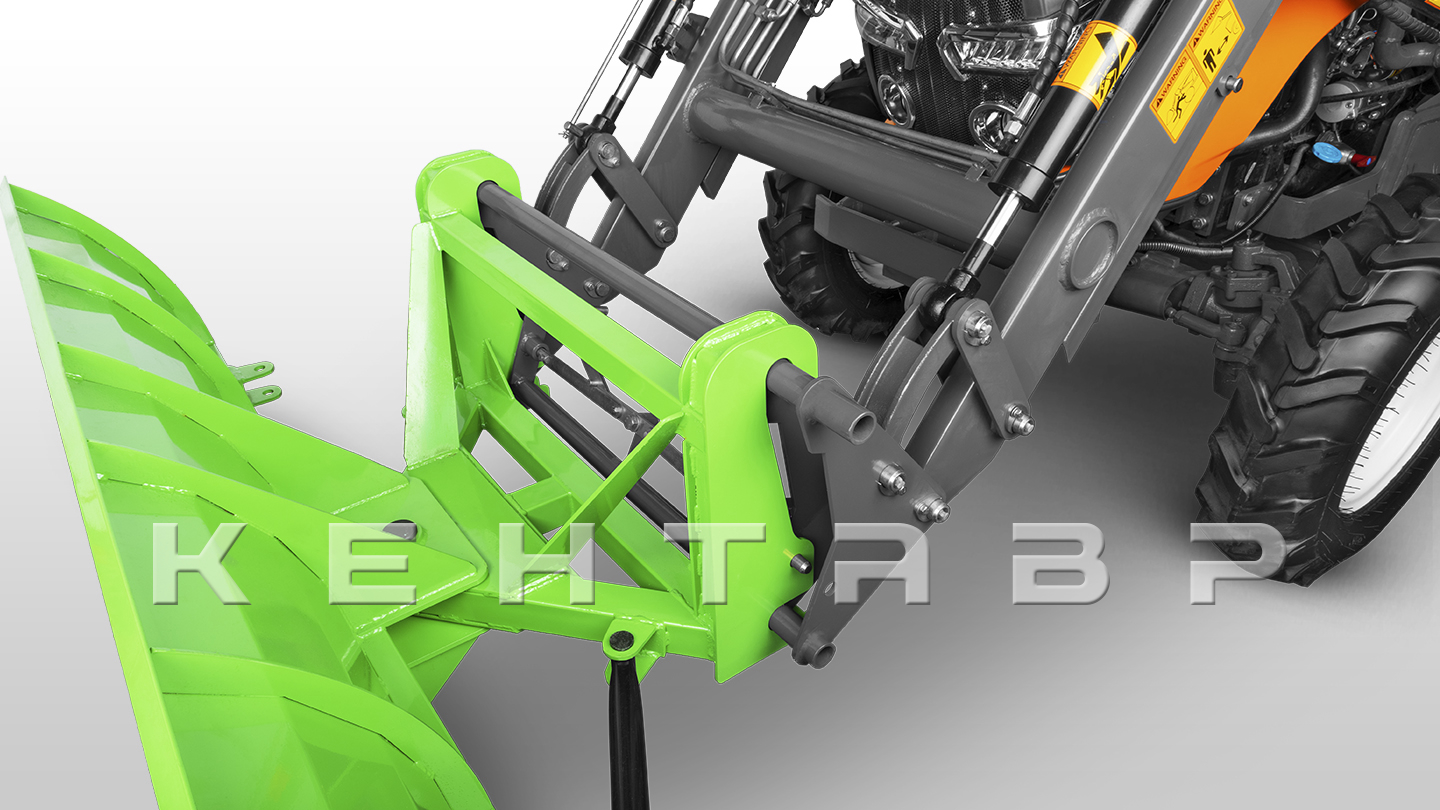 Отвал Kerland | Керланд 3560/35 FP к фронтальному погрузчику с гидроповоротом (1,8 м)