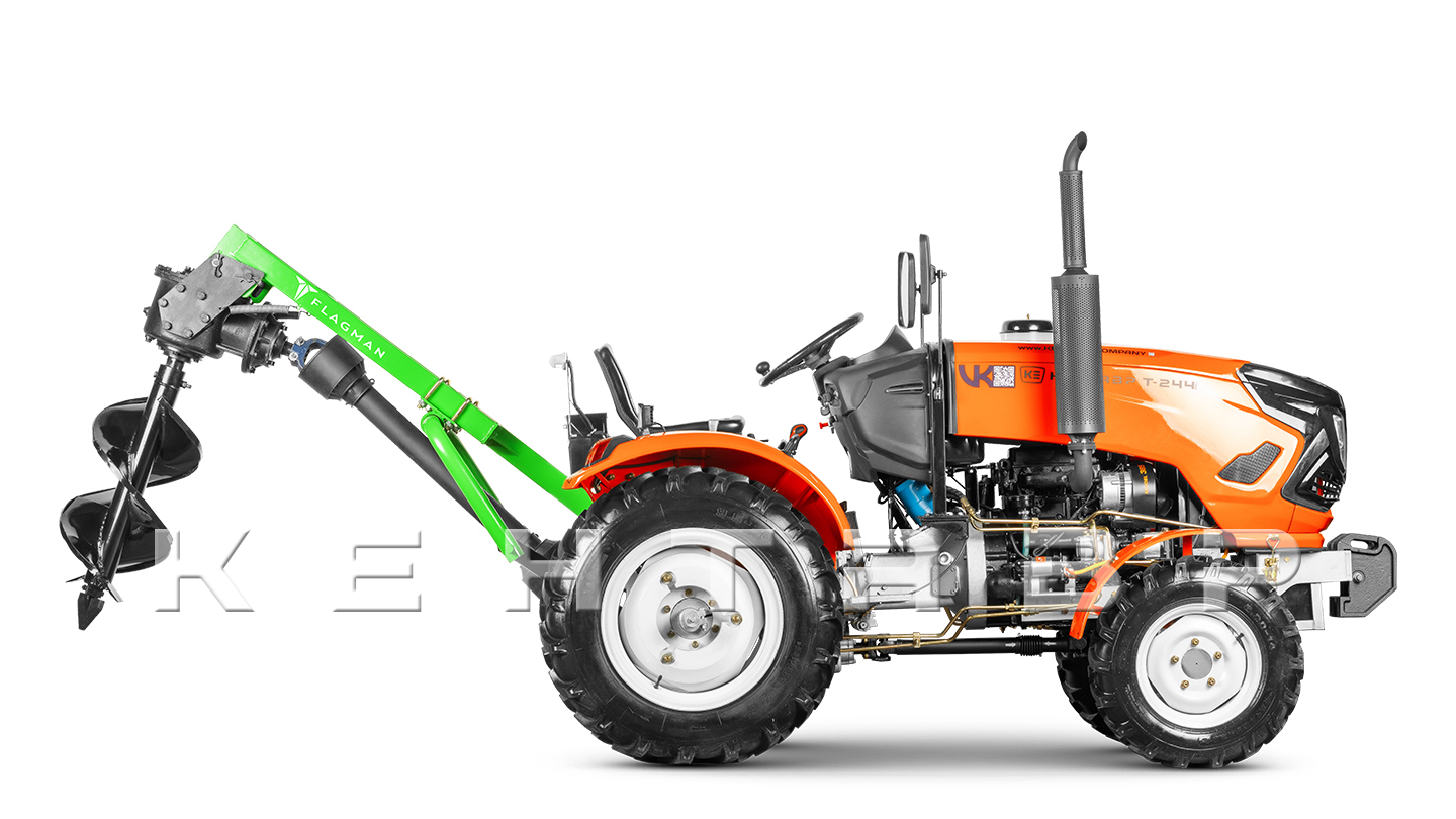 Земляной бур Flagman | Флагман M2 20/40 + (кардан 90см/6х8/усиленный/с предохранительная муфтой)