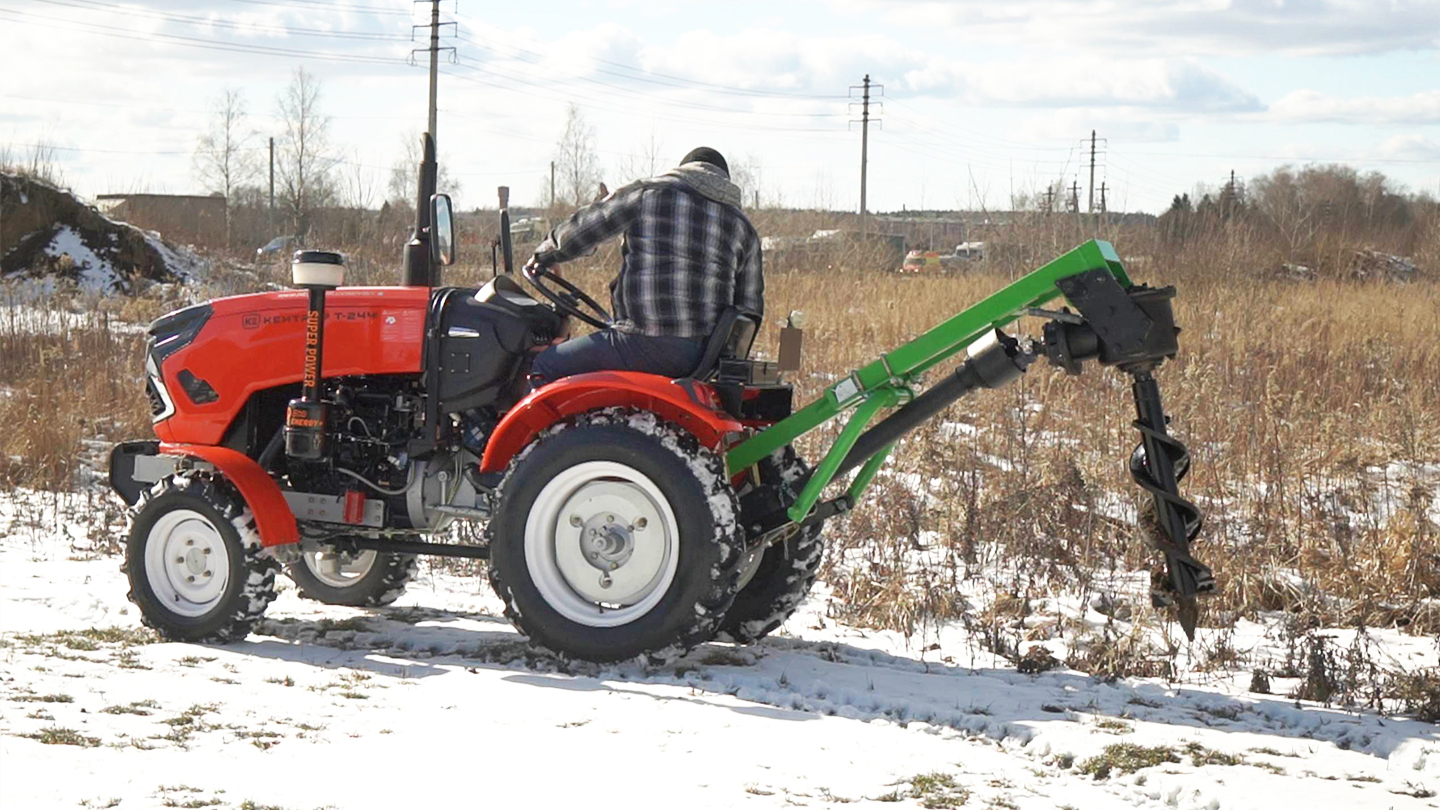 Земляной бур Flagman | Флагман M2 20/40 + (кардан 90см/6х8/усиленный/с предохранительная муфтой) 0