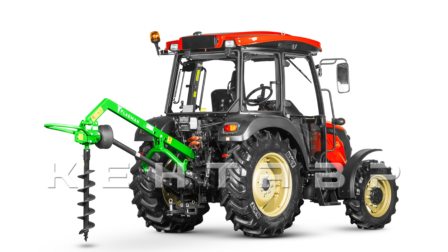 Земляной бур Flagman | Флагман M3A3 20/50 + (кардан 120см/6х6/усиленный/со шпонкой)