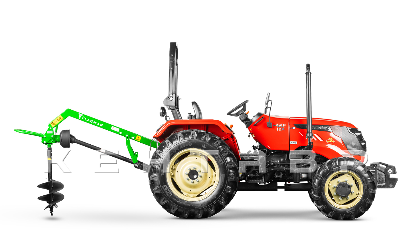 Земляной бур Flagman | Флагман M3A3 20/50 + (кардан 120см/6х6/усиленный/со шпонкой)