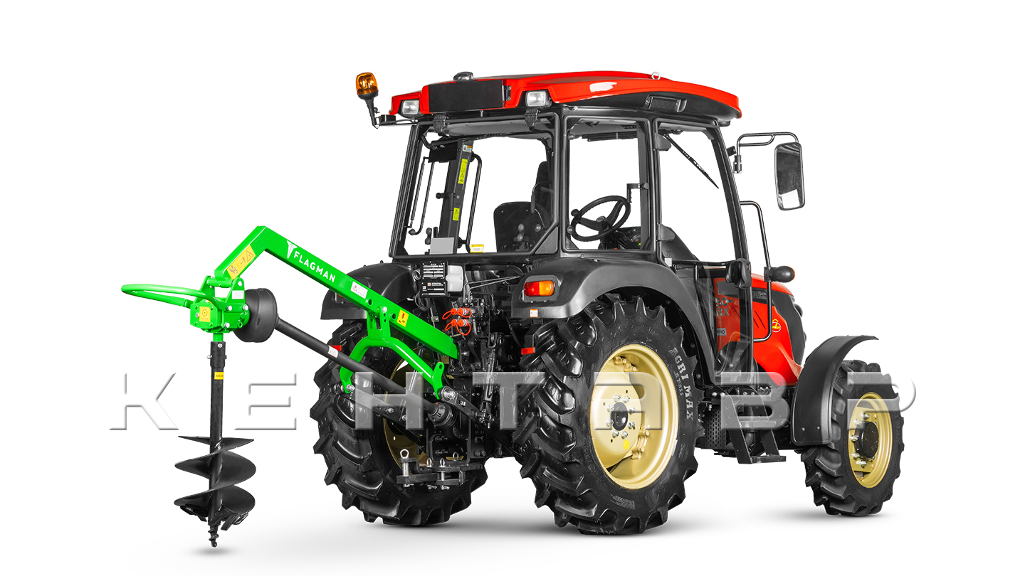 Земляной бур Flagman | Флагман M3A3 20/50 + (кардан 120см/6х6/усиленный/со шпонкой)