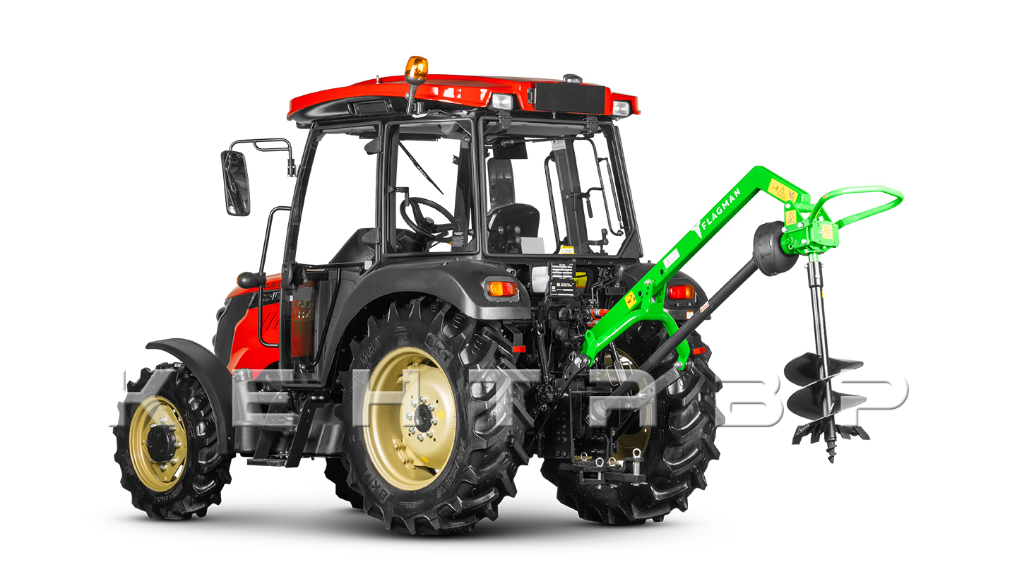 Земляной бур Flagman | Флагман M3A3 20/50 + (кардан 120см/6х6/усиленный/со шпонкой)