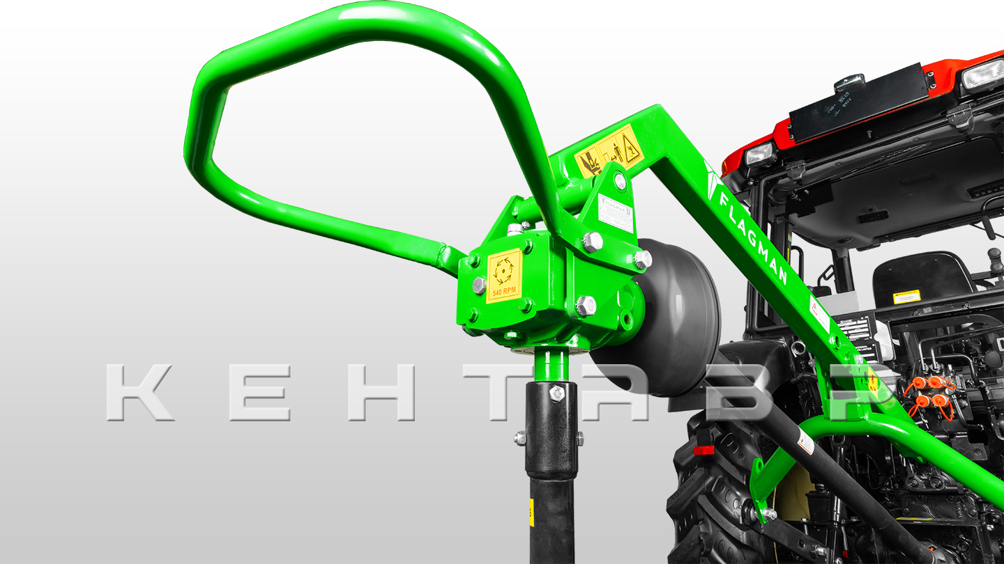 Земляной бур Flagman | Флагман M3A3 20/50 + (кардан 120см/6х6/усиленный/со шпонкой)