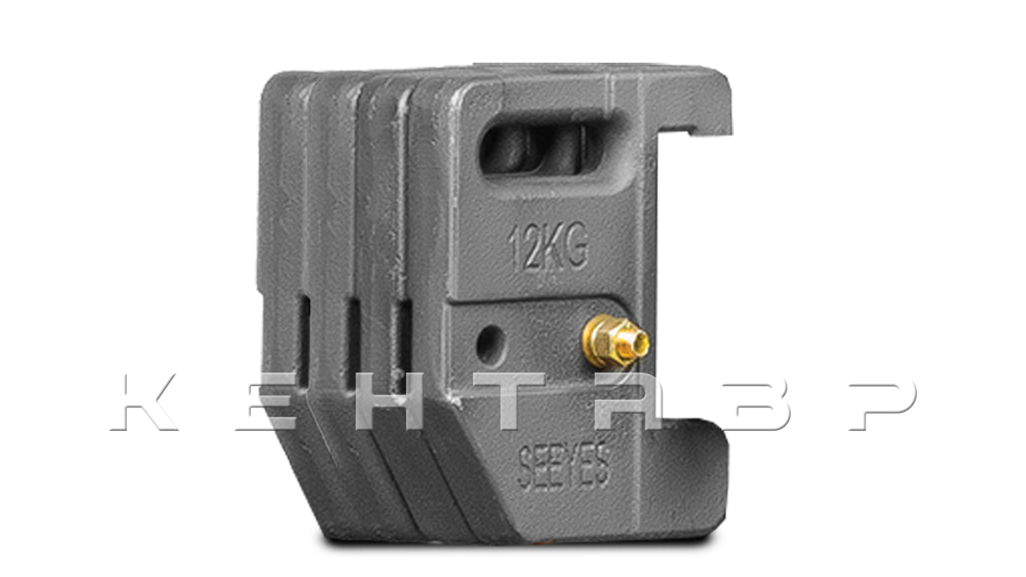 Утяжелители передние для Кентавр T-344 MASTER 4 шт. по 12 кг + переднее сцепное устройство