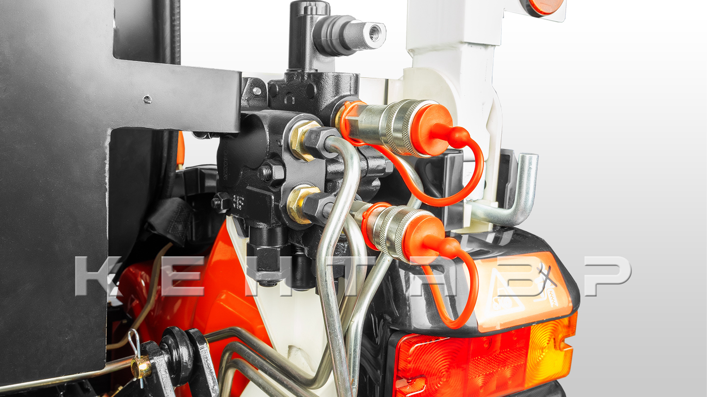 Комплект гидровыходов — 2 шт., розетка, подсветка, переднее сцепное для Кентавр T-4K/344 MASTER