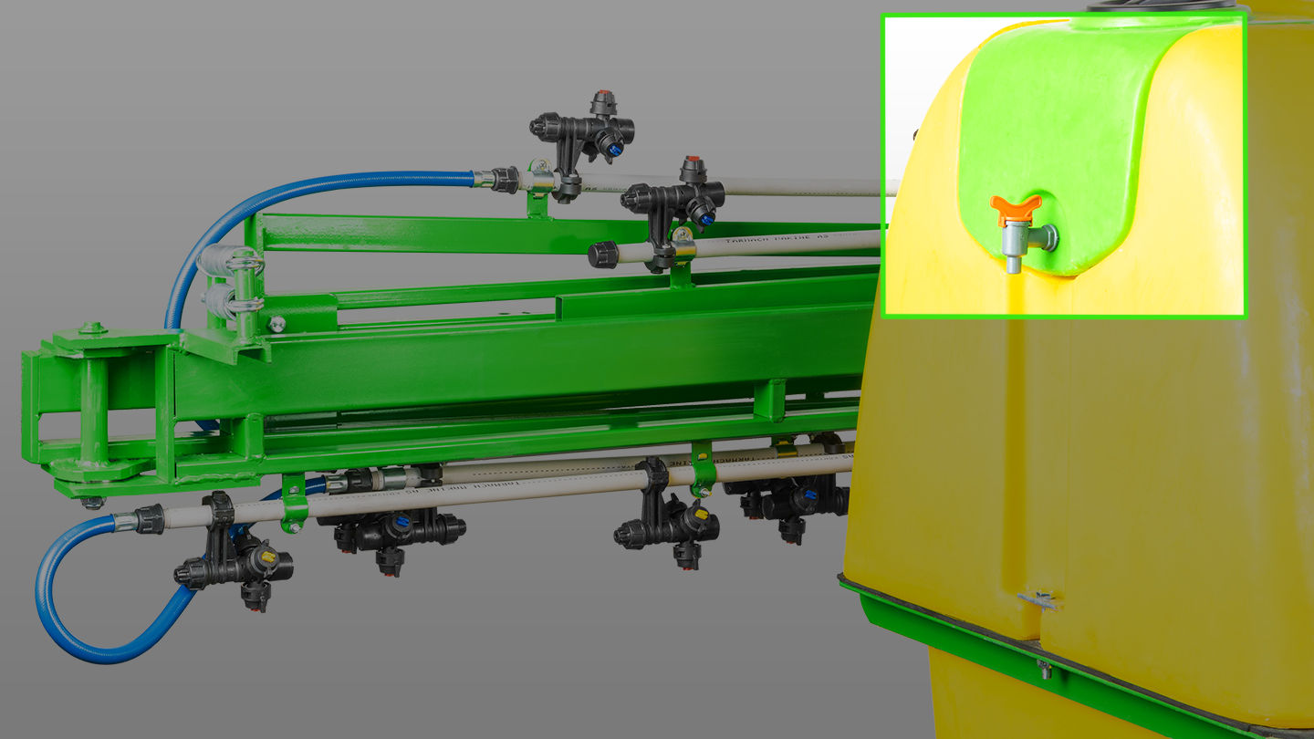 Опрыскиватель полевой навесной Флагман | Flagman P200/1 (200 л) + (кардан 85см/6х6/со сваркой) 0