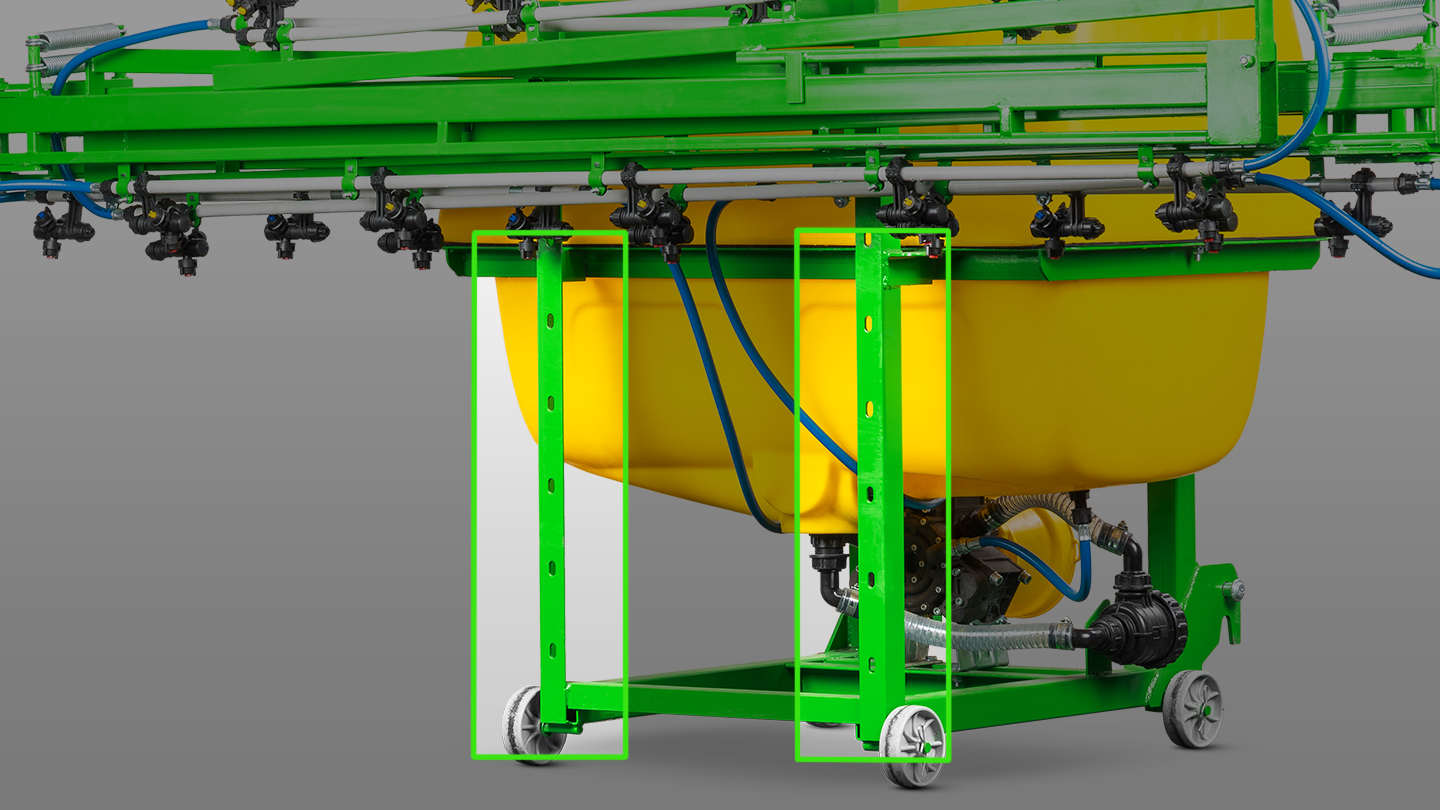 Опрыскиватель полевой навесной Флагман | Flagman P400/1 (400 л) + (кардан 85см/6х6/со сваркой) 0