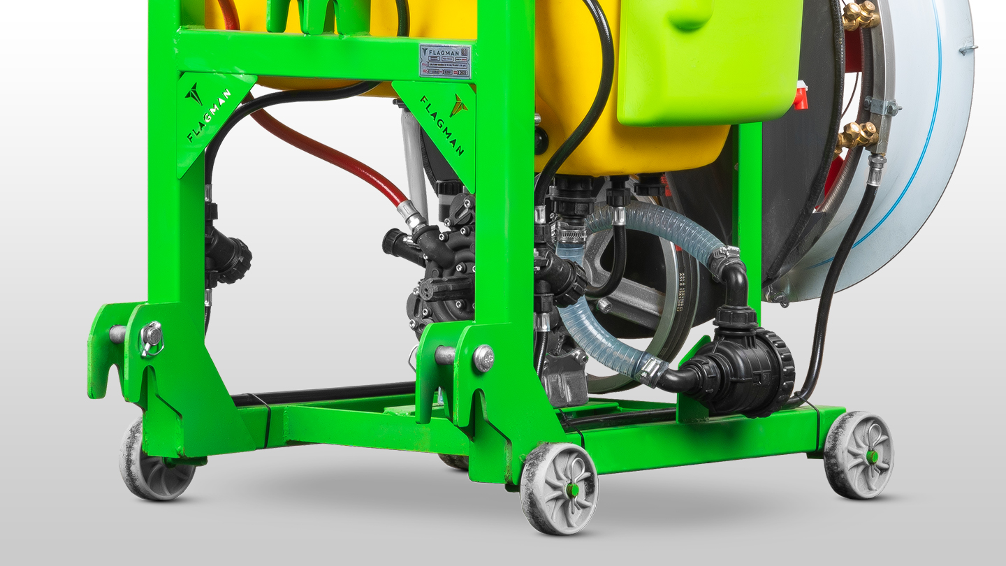 Опрыскиватель садовый вентиляторный Флагман | Flagman S300/1 (300 л) + (кардан 85см/6х6/со сваркой) 0