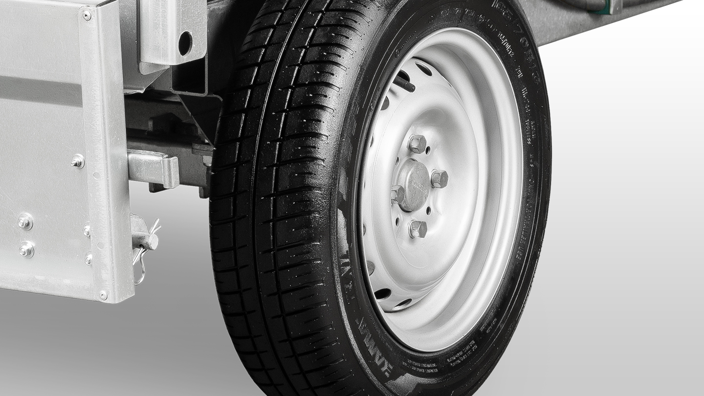 Прицеп Flagman | Флагман C/ПТТ — 1,0 с ПСМ к мини-трактору (самосвальный) 0