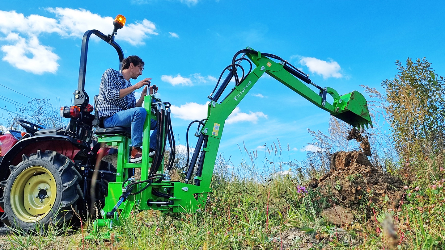 Навесной экскаватор Flagman | Флагман КА Т-244/344 0