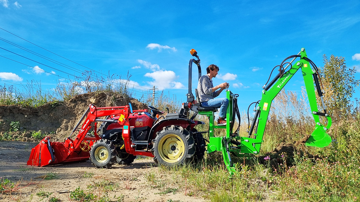 Навесной экскаватор Flagman | Флагман КА Т-244/344 0