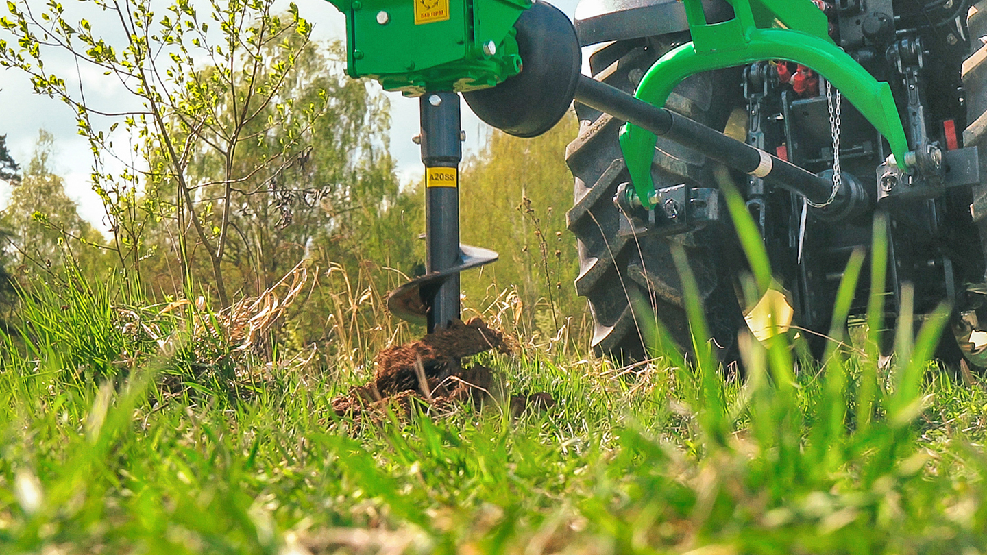 Земляной бур Flagman | Флагман M3A3 20/50 + (кардан 120см/6х6/усиленный/со шпонкой) 0