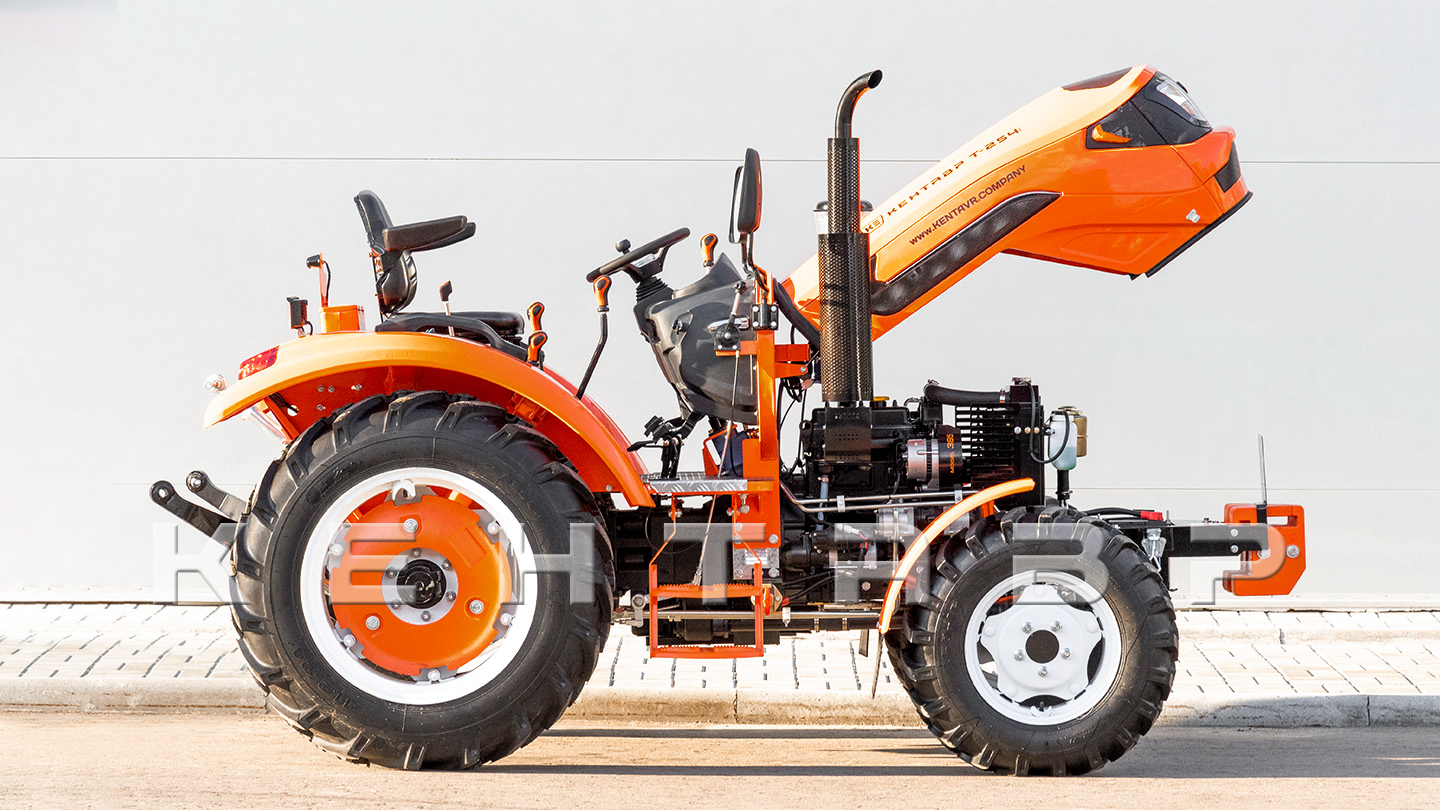 Трактор Кентавр Т-254 PRO G2 8+8 (Toyokawa) STD agri 7,50-16 / 11,2-24 (с ПСМ)