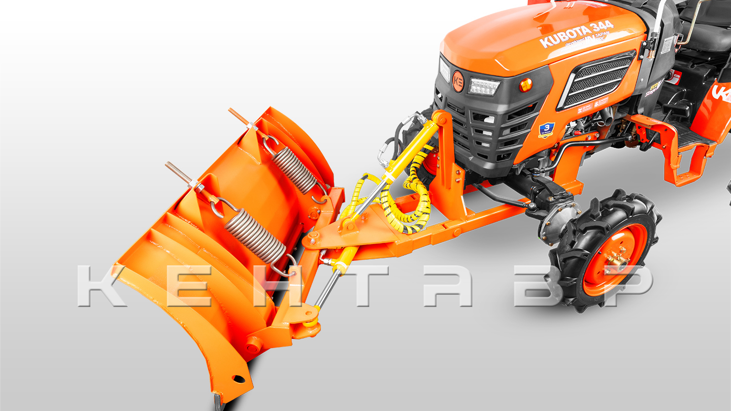 Отвал Flagman | Флагман к трактору Кентавр MASTER Т-444 9+3/HTS с пружинными ам. и гидропов. (1,6 м)