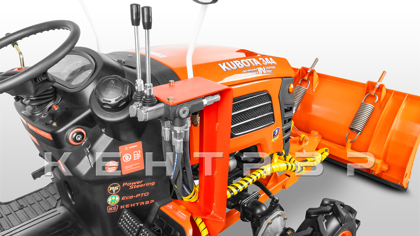 Отвал Flagman | Флагман к трактору Кентавр MASTER Т-444 9+3/HTS с пружинными ам. и гидропов. (1,6 м)