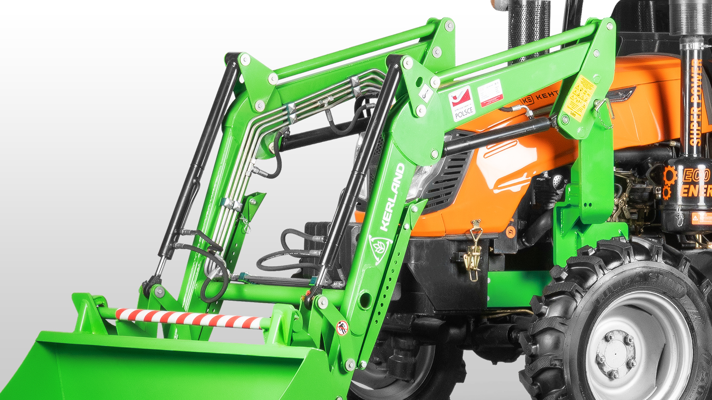Фронтальный погрузчик Kerland | Кентавр PRO Т-654 G2-500 (челюстной c джойстиком) 0