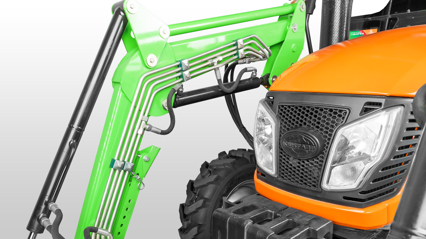 Фронтальный погрузчик Kerland | Кентавр PRO Т-654 G2-500 (челюстной c джойстиком) 0