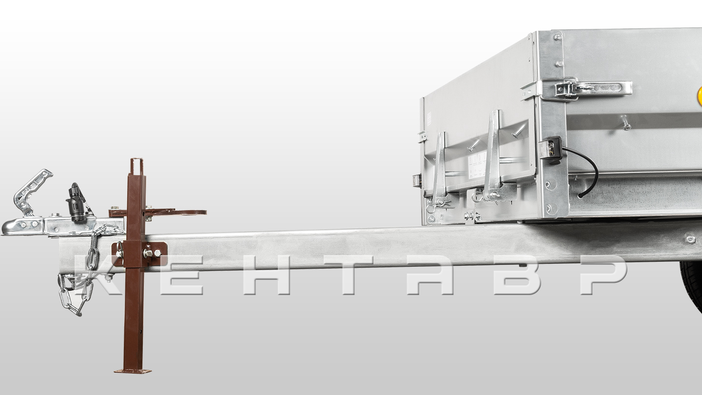 Прицеп Flagman | Флагман ПТТ — 0,5-0,7 с ПТС к мини-трактору (универсальный)