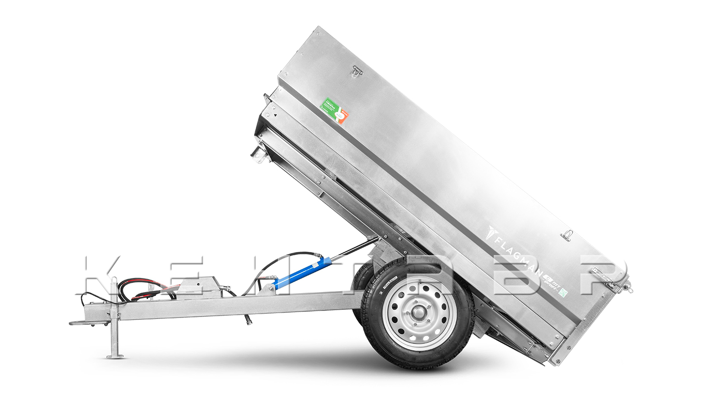 Прицеп Flagman | Флагман C/ПТТ — 1,5 с ПСМ к трактору (самосвальный)