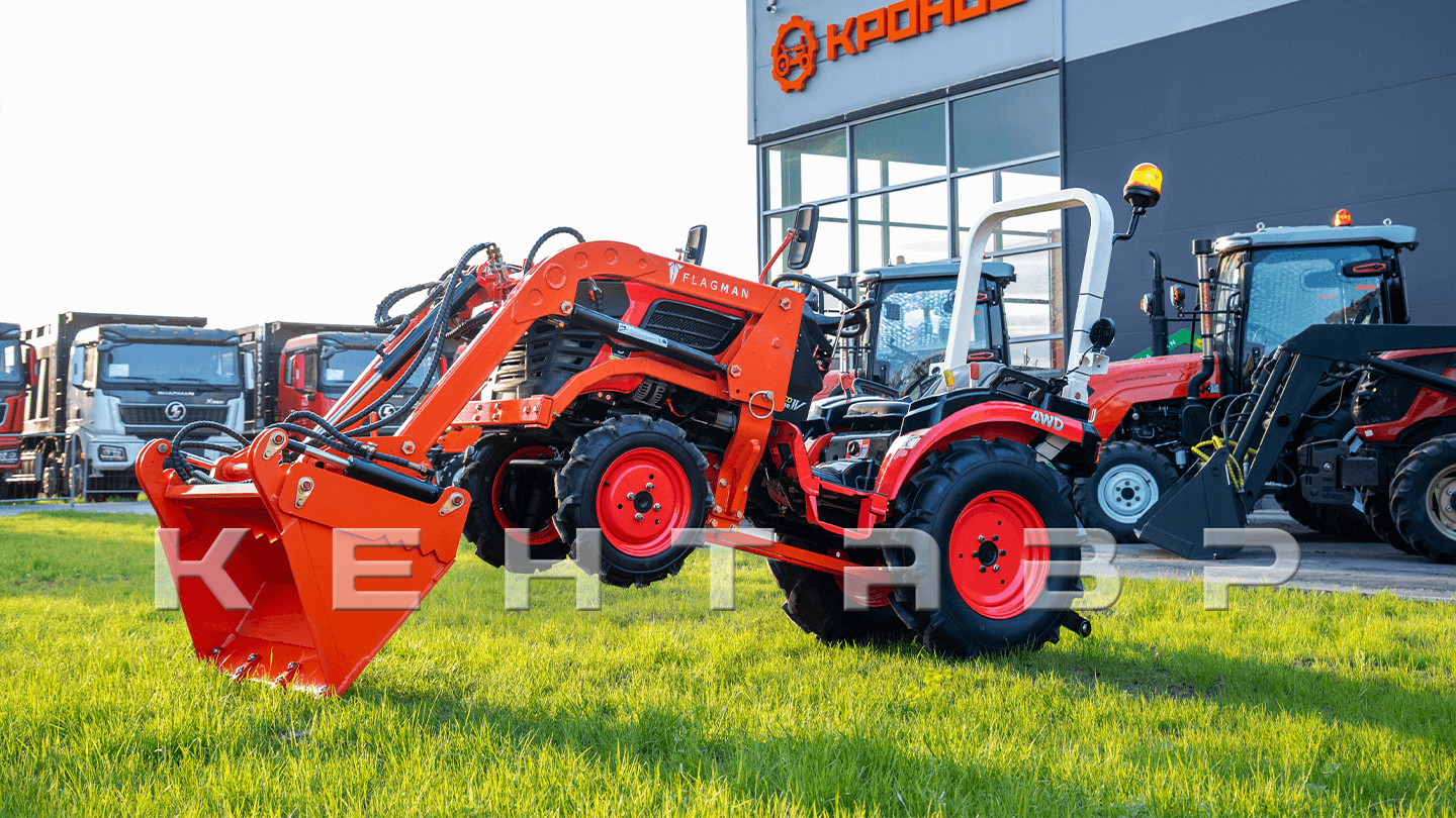 Фронтальный погрузчик Flagman | Флагман PRO Кентавр MASTER Т-5K/344-400 (челюстной c джойстиком)