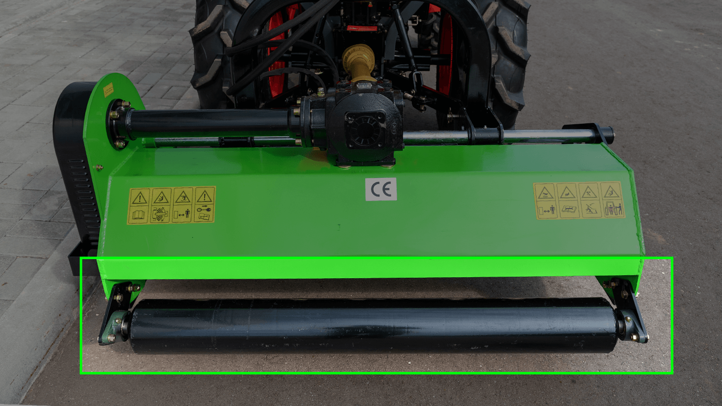 Косилка-измельчитель молотковая с гидравлическим смещением (Мульчер) Flagman | Флагман MG (1,2 м) 0