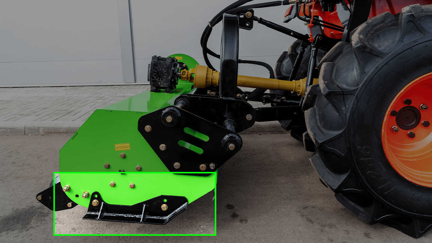 Косилка-измельчитель молотковая с гидравлическим смещением (Мульчер) Flagman | Флагман MG (1,4 м) 0