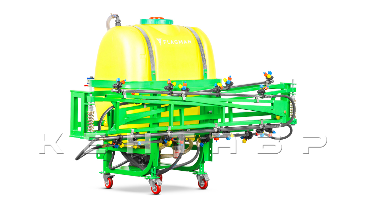 Опрыскиватель полевой навесной Флагман | Flagman P400/1 (400 л) + (кардан 85см/6х6/со сваркой)