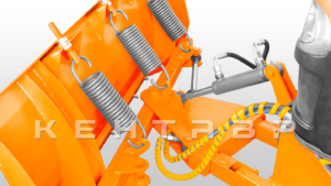 Отвал Flagman | Флагман к трактору Кентавр MASTER Т-444 9+3/HTS с пружинными ам. и гидропов. (1,6 м)