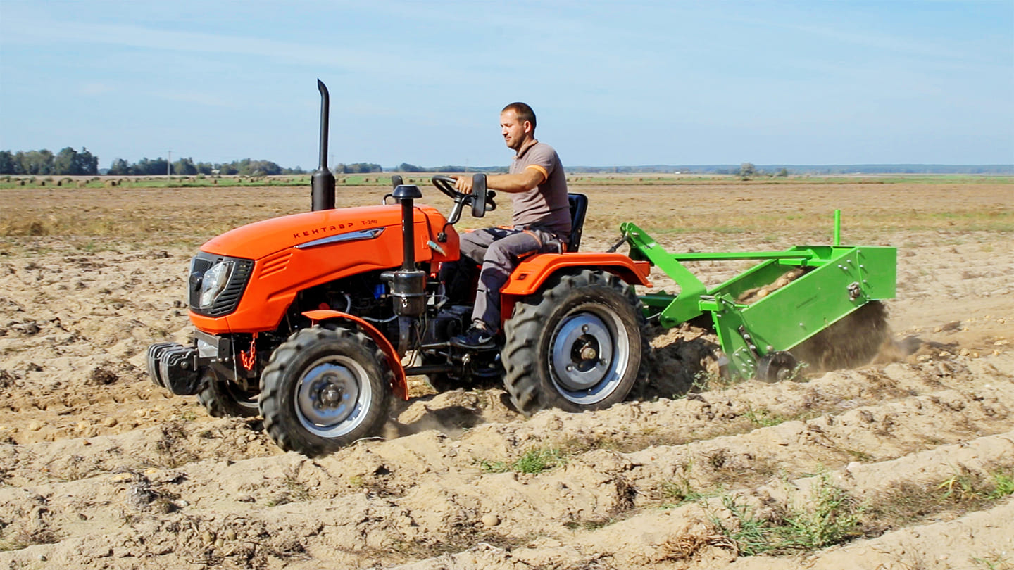 Картофелекопалка транспортерная Flagman | Флагман 5-540 cо смещением 0