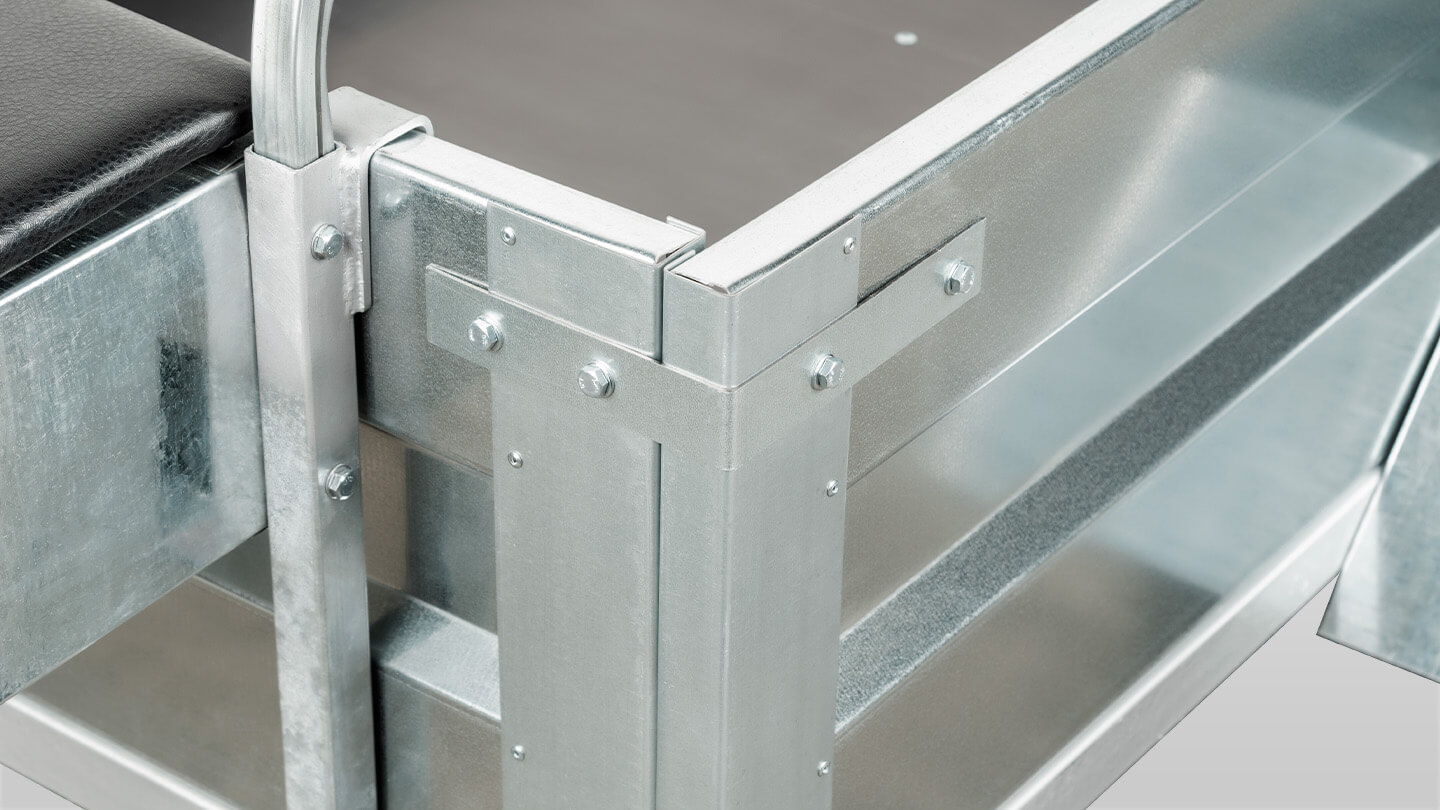 Прицеп Flagman | Флагман ПТМ — 0,5 к мотоблоку/мини-трактору 0