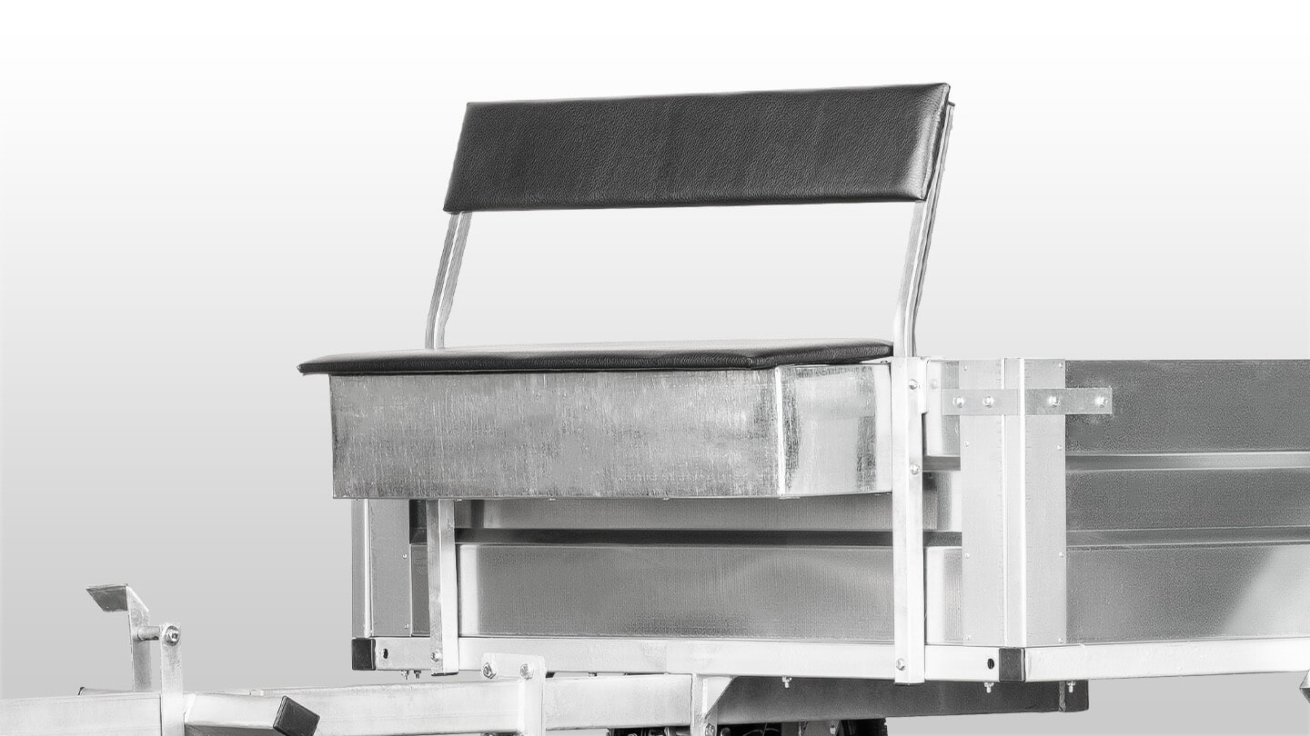 Прицеп Flagman | Флагман ПТМ — 0,5 к мотоблоку/мини-трактору 0