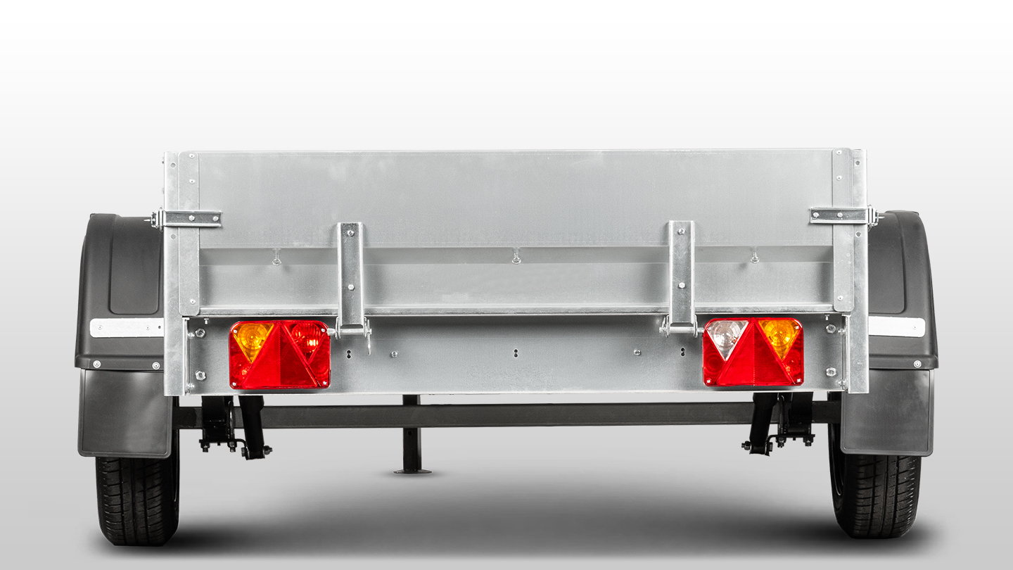 Прицеп Flagman | Флагман ПТТ — 0,5-0,7 с ПТС к мини-трактору (универсальный) 2