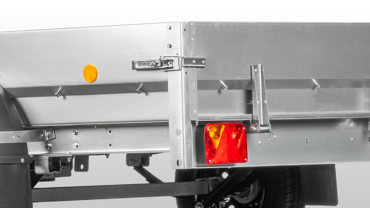 Прицеп Flagman | Флагман ПТТ — 0,5-0,7 с ПТС к мини-трактору (универсальный) 0